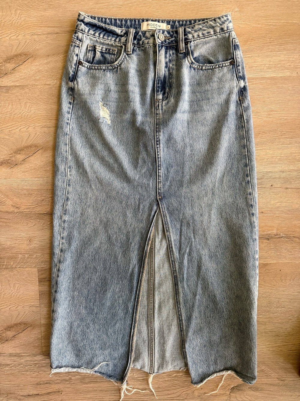 Hidden Women's Midaxi Denim Skirt